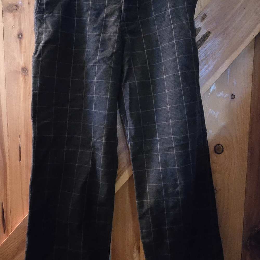 DC Black Checkered Women's Pants
